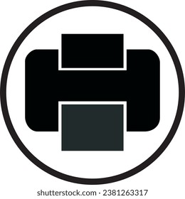 indonesia, october 28, black printer with white circle