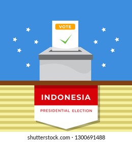 Indonesia President Election Illustration