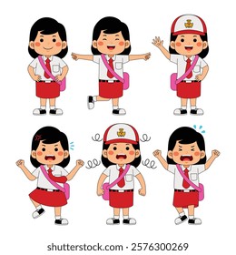 Indonesia Student Kids Back to School