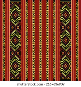 Indonesia Traditional Motif Toraja Fabric Texture Stock Vector (Royalty ...