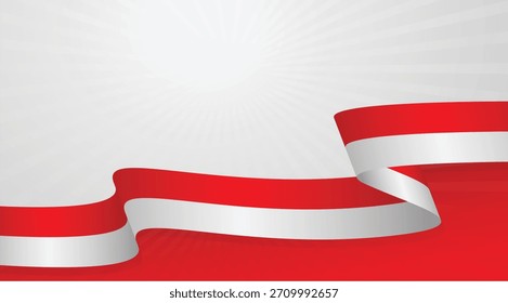 indonésia vetor bandeira fundo modelo indonésio