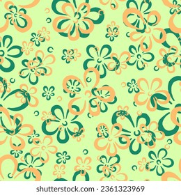 
Indonesian abstract contemporary seamless pattern for digital print and textile