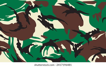 Indonesian army military camouflage texture