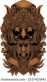 INDONESIAN ART OF BARONGAN AND BANTENGAN