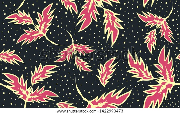 motif batik bali vector