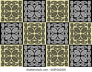 Indonesian batik designs with various styles