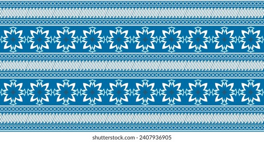 Indonesian Batik modern pattern design