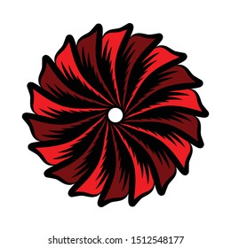 Indonesian batik motif designs. Vector illustration