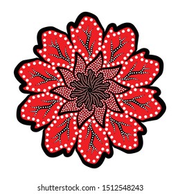 Indonesian batik motif designs. Vector illustration