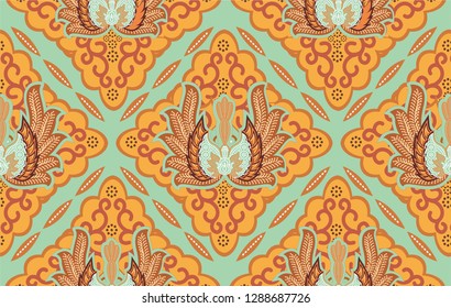 Indonesian batik motif, Batik is a technique of wax-resist dyeing applied to whole cloth, or cloth made using this technique originated from Indonesia