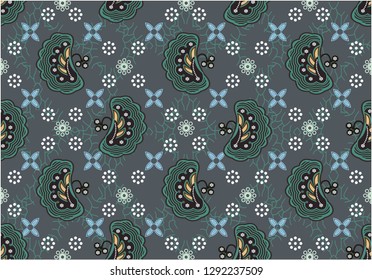 Indonesian batik motif, Batik is a technique of wax-resist dyeing applied to whole cloth, or cloth made using this technique originated from Indonesia