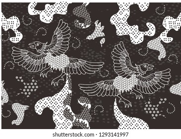 Indonesian batik motif, Batik is a technique of wax-resist dyeing applied to whole cloth, or cloth made using this technique originated from Indonesia