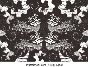 Indonesian batik motif, Batik is a technique of wax-resist dyeing applied to whole cloth, or cloth made using this technique originated from Indonesia