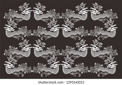 Indonesian batik motif, Batik is a technique of wax-resist dyeing applied to whole cloth, or cloth made using this technique originated from Indonesia