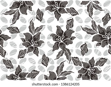  Indonesian batik motif, Batik is a technique of wax-resist dyeing applied to whole cloth, or cloth made using this technique originated from Indonesia