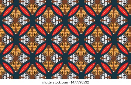 Indonesian batik motif, Batik is a technique of wax-resist dyeing applied to whole cloth, or cloth made using this technique originated from Indonesia