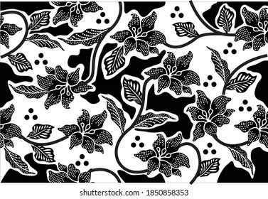 Indonesian batik motif, Batik is a technique of wax-resist dyeing applied to whole cloth, or cloth made using this technique originated from Indonesia