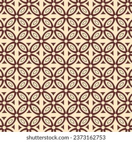 Indonesian batik motif vector, elegant and premium design.
