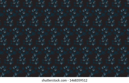 Indonesian Batik Motifs With Bamboo Patterns That Are Very Distinctive.