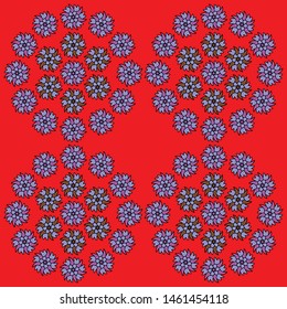 Indonesian batik motifs with various touches of modern colors, become a very good work