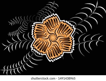 Indonesian batik motifs with various touches of modern colors