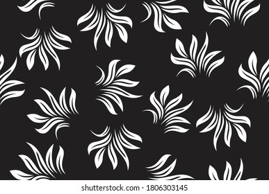 Indonesian batik motifs with very distinctive  patterns. VECTOR, EPS 10