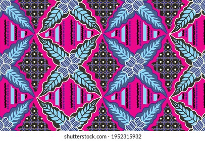 Indonesian batik motifs with very distinctive patterns. exclusive backgrounds. Vector Eps 10