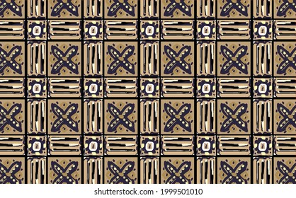 Indonesian batik motifs with very distinctive patterns. exclusive backgrounds. Vector Eps 10