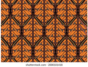 Indonesian batik motifs with very distinctive patterns. exclusive backgrounds. Vector Eps 10