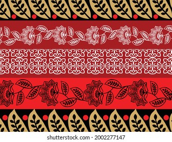 Indonesian batik motifs with very distinctive patterns. exclusive backgrounds. Vector Eps 10