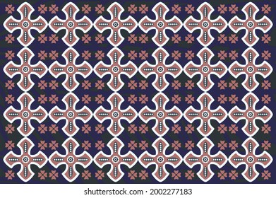 Indonesian batik motifs with very distinctive patterns. exclusive backgrounds. Vector Eps 10