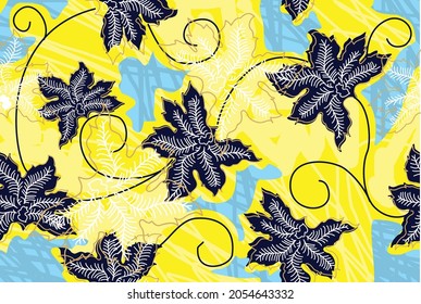 Indonesian batik motifs with very distinctive patterns. exclusive backgrounds. Vector Eps 10
