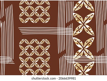 Indonesian batik motifs with very distinctive patterns. exclusive backgrounds. Vector Eps 10