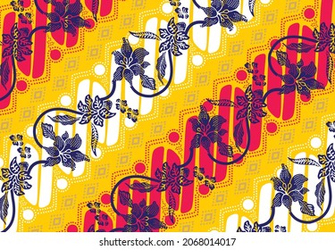 Indonesian batik motifs with very distinctive patterns. exclusive backgrounds. Vector Eps 10