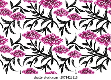 Indonesian batik motifs with very distinctive patterns. exclusive backgrounds. Vector Eps 10