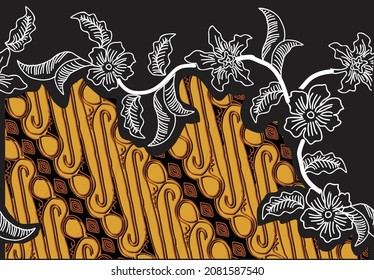 Indonesian batik motifs with very distinctive patterns. exclusive backgrounds. Vector Eps 10