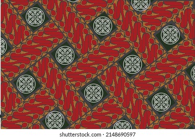 Indonesian batik motifs with very distinctive patterns. exclusive backgrounds. Vector Eps 10