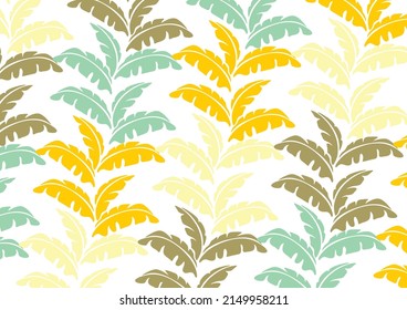 Indonesian batik motifs with very distinctive plant patterns