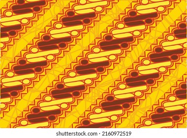 Indonesian batik motifs with very distinctive patterns. exclusive backgrounds. Vector Eps 10