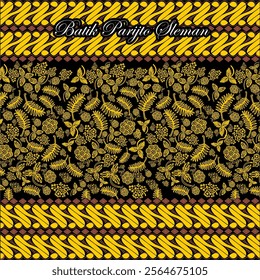 Indonesian Batik Parijotho Salak Sleman background Illustration Vector. Indonesian batik pattern from Sleman, Yogyakarta. Vector eps