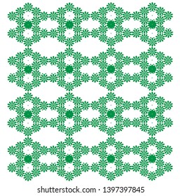 Indonesian batik pattern, floral motif vector, for textiles, background, wallpaper, and simple designs.