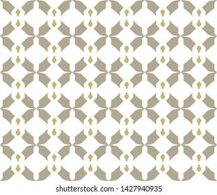 Indonesian batik seamless pattern abstract shape formation. Background geometric tile combination lock and padlock