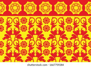 Indonesian batik, the style of the island of Bali, is a coloring technique on design fabrics with motifs of flora, fauna or certain fields.