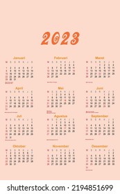 Indonesian calendar 2023 and its national holidays