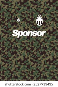 Padrão indonésio CAMO para sublimação de Jersey Blockcore
