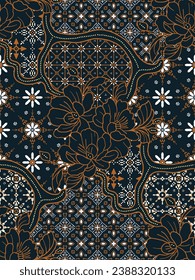 Indonesian Central Java batik for digital printing or textile needs