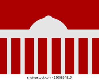 Indonesian constitution vector illustration flat design