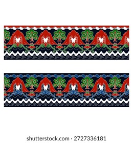 Indonesian cultural batik vector design