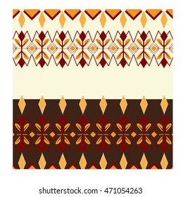 Indonesian Dayak Pattern
