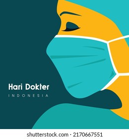 Indonesian Doctors Day Vector Illustration